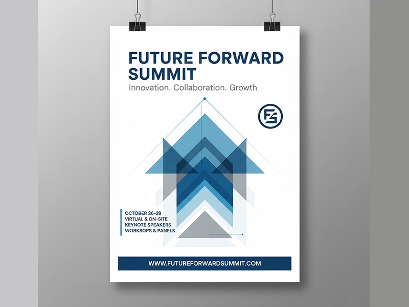 Mokup Presentation Poster Design